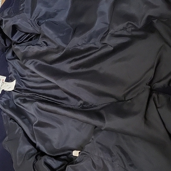 BOSA LE COLLEZIONI Boiled Wool Peacoat 10 Button Blue Vintage MADE IN RUSSIA - Picture 5 of 10